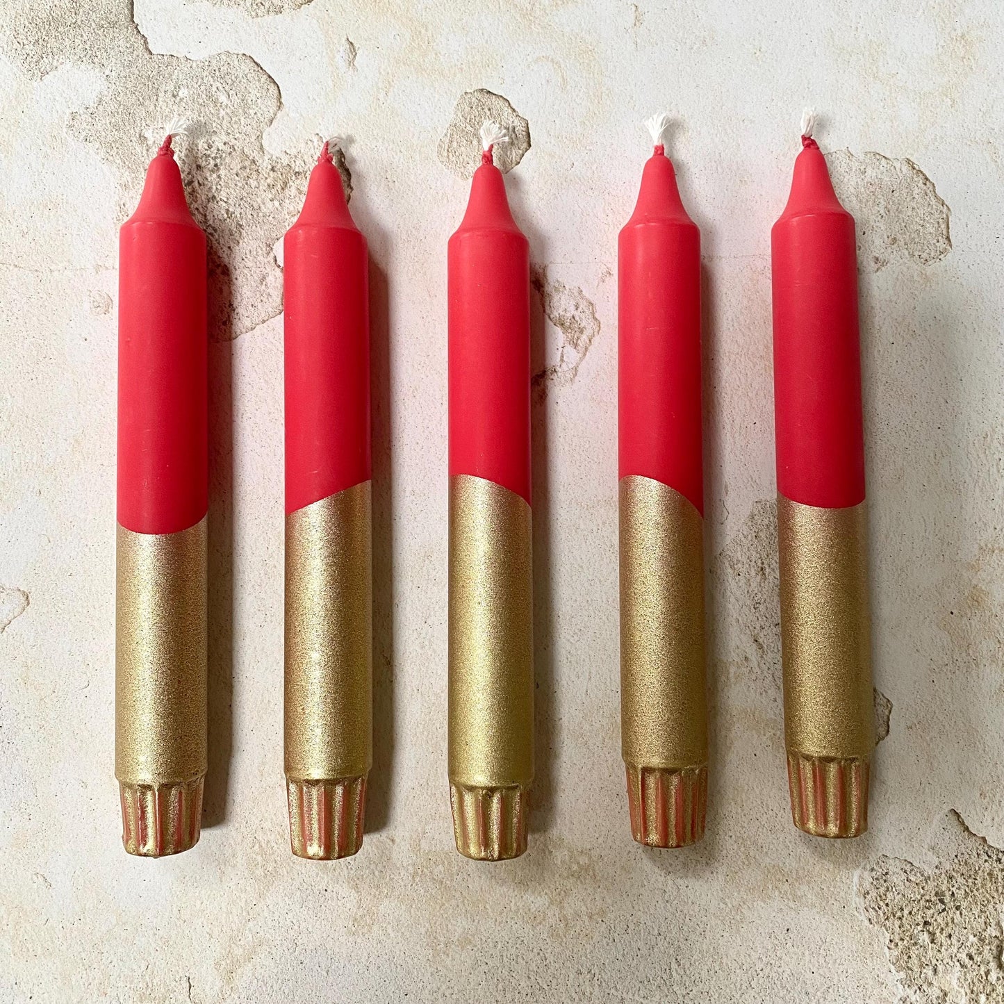 Red and Gold Candles