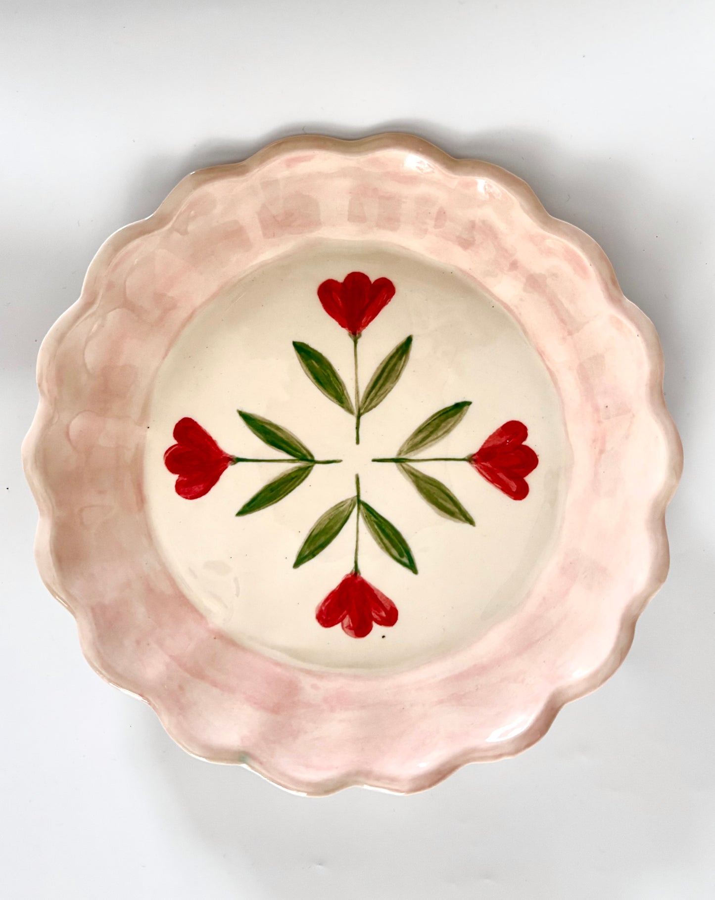 Medium Plate- Tulip