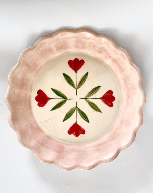 Medium Plate- Tulip