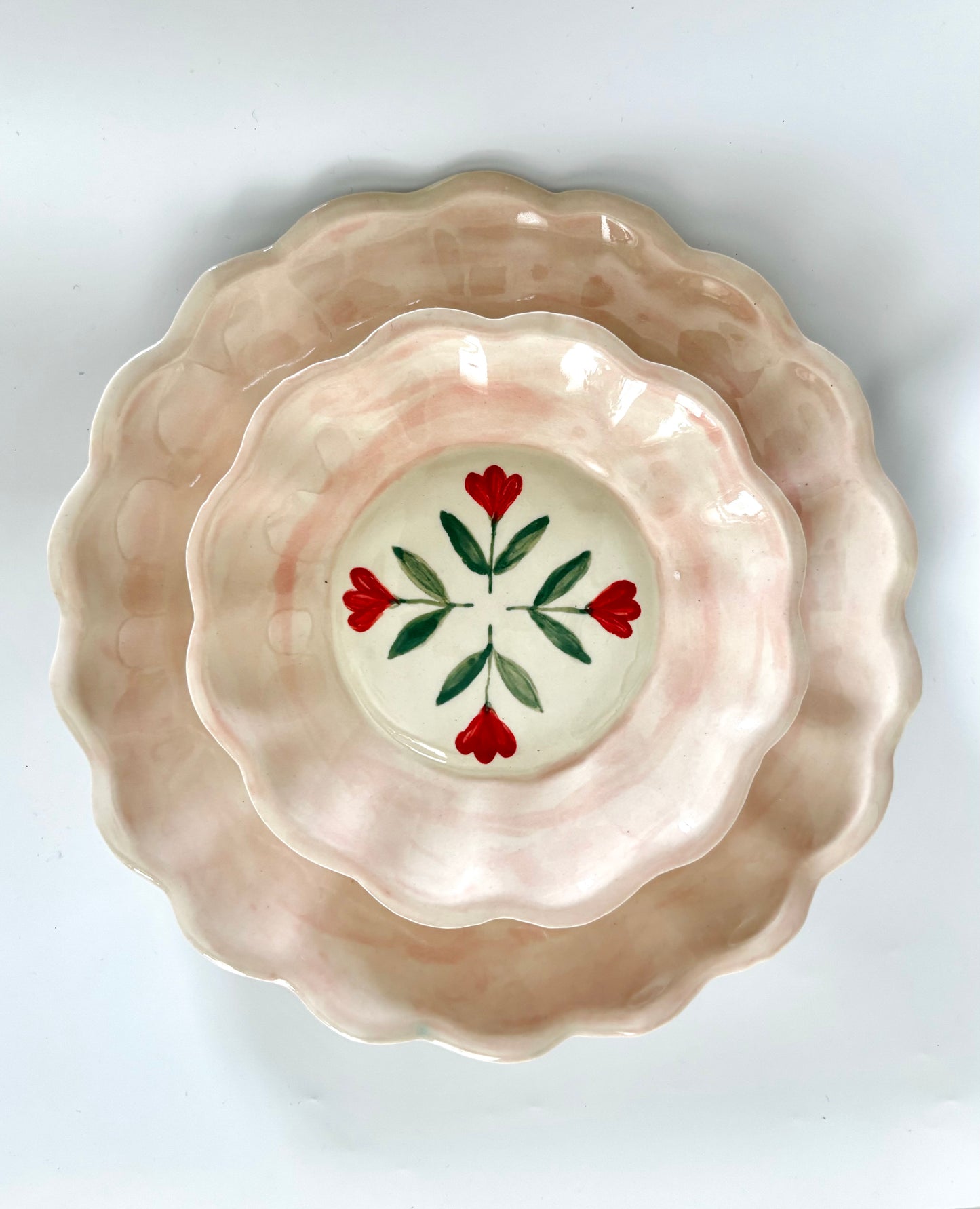 Medium Plate- Tulip